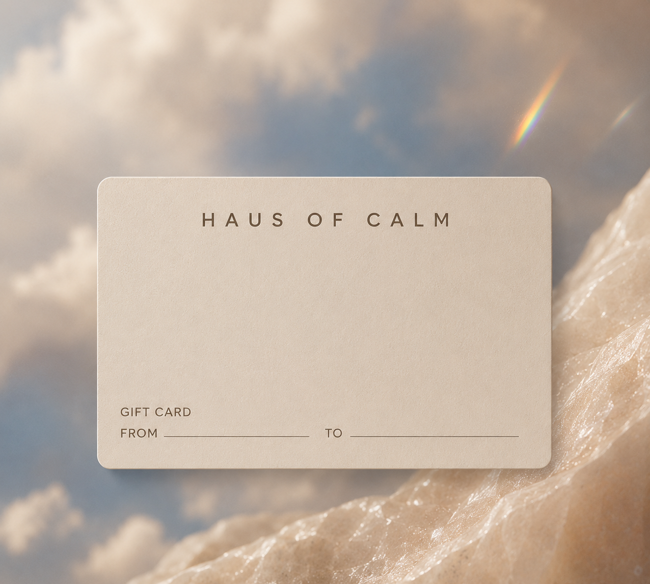 Give the gift of calm